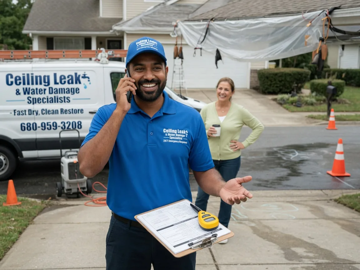 Ceiling Leak Cleanup Weslaco, TX FAQs